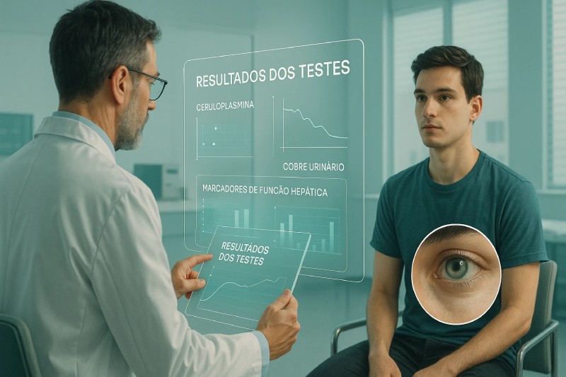 Exames utilizados no diagnóstico precoce da Doença de Wilson